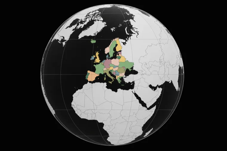 Globe terrestre — Europe NKUFO Academy